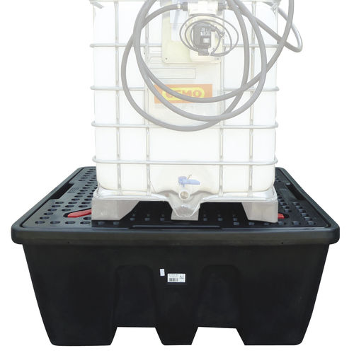 Bac de rétention pour cubitainer - CUBI-PE 1200/1 - CEMO - en polyéthylène / rigide / auto-portant