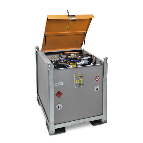 Réservoir pour diesel - DT-Mobil PRO ACIER ADR COMBI 980/200 - CEMO - pour AdBlue / en métal / autoportant