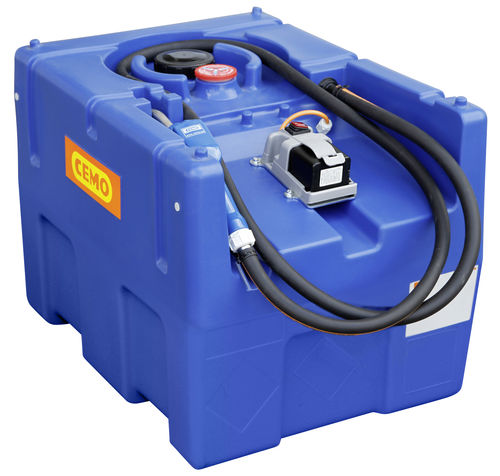 Station de distribution AdBlue - BLUE Easy Mobil - CEMO - simple paroi / en polyéthylène PE