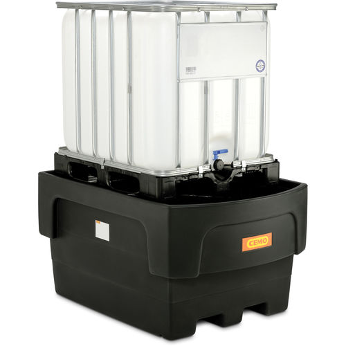 Bac de rétention pour cubitainer - CUBI PE - CEMO - multiusage / pour conteneur IBC / en polyéthylène