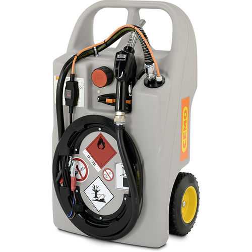 Caddy ravitailleur de gasoil - CENTRI SP30 12 V - CEMO - mobile / électrique / simple paroi