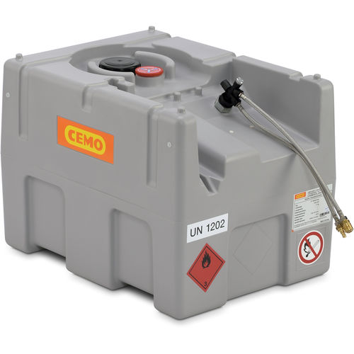 Récipient pour diesel - Cuves EASY MOBIL  - CEMO - en polyéthylène / autoportant / mobile