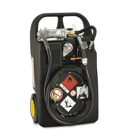 Caddy ravitailleur essence - ExO 60 l - CEMO - mobile / simple paroi / en polyéthylène PE