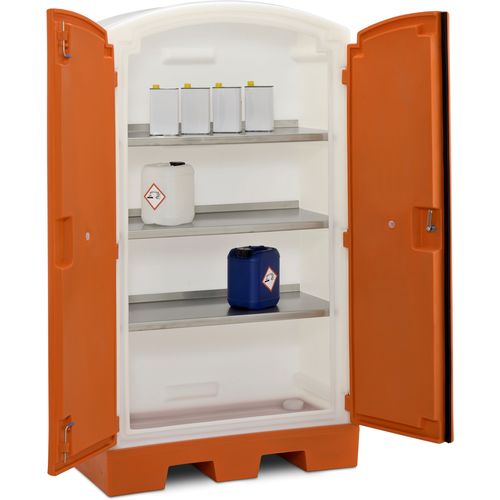 Armoire de stockage - CEMO - de sécurité / au sol / à étagères