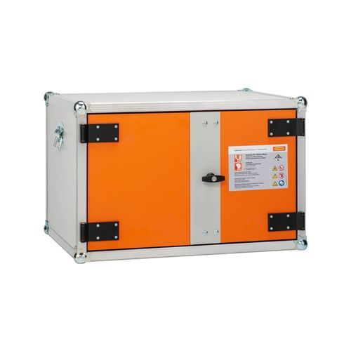 Armoire de stockage - 8/5 Std lockEX® 230 V - CEMO - murale / double porte / à portes battantes