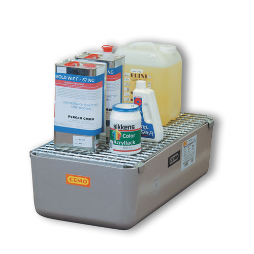 Bac de rétention multiusage - 103 series - CEMO - en polyester / rigide