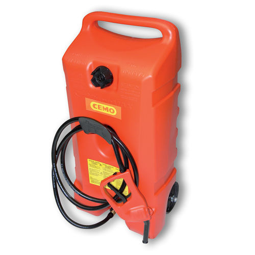 Caddy ravitailleur essence - CEMO - mobile / en polyéthylène PE