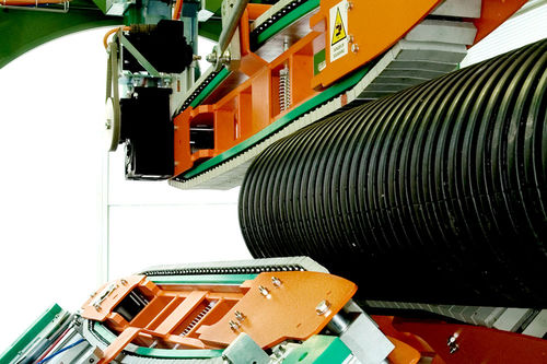 Chenille de tirage pour ligne d'extrusion de tubes annelés - P/C series - SICA S.p.A.