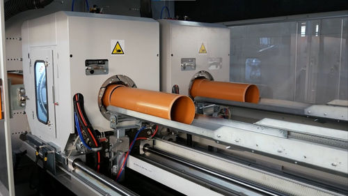 Tireuse et unité de découpe pour ligne d'extrusion de tubes - COMBO S - SICA S.p.A.