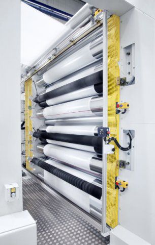 Ligne d'extrusion compacte - SML Maschinengesellschaft - de film à plat / pour thermoplastiques