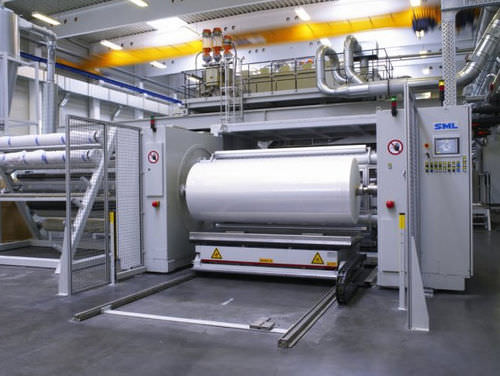Enrouleuse de film - W1100 Series - SML Maschinengesellschaft - pour ligne d'extrusion