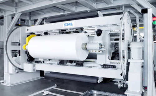 Enrouleuse de film - ECOFLEX Series - SML Maschinengesellschaft - pour ligne d'extrusion