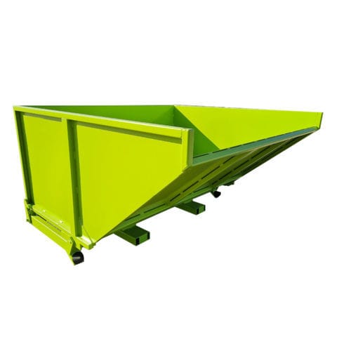 Benne basculante pour déchets - AG series - GOUBARD - grande capacité / hydraulique / automatique
