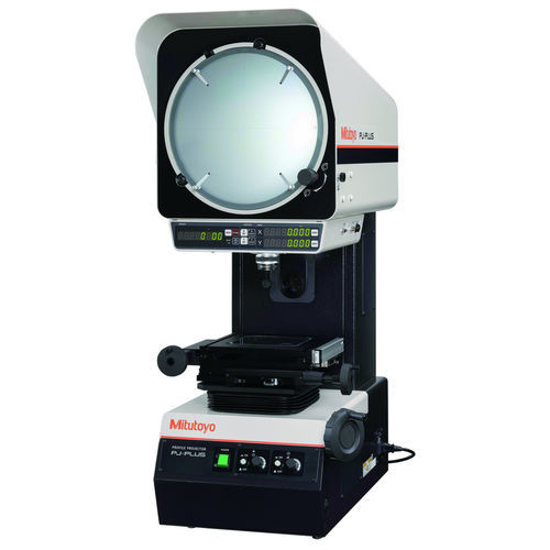 Projecteur de profil de haute précision - PJ-PLUS - MITUTOYO - vertical / à grand écran / numérique