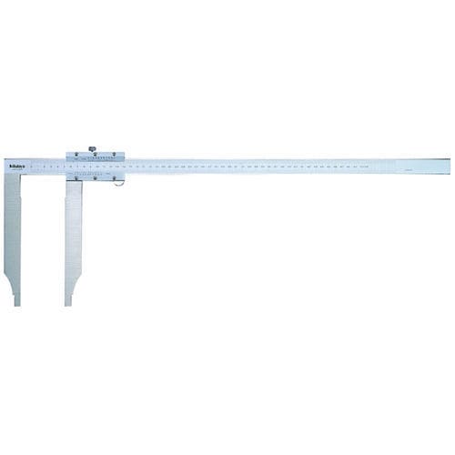 Pied à coulisse à vernier - 534 series - MITUTOYO - à bec long / inoxydable / en acier trempé