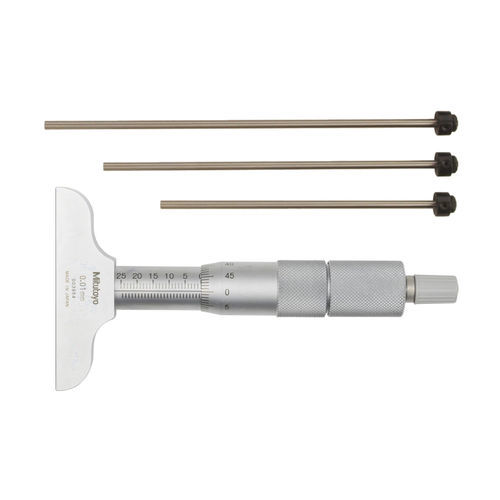 Micromètre de profondeur - 129 series - MITUTOYO - analogique / à cliquet