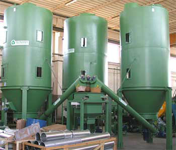 Silo avec extracteur - SMC series - Tecnofer Ecoimpianti S.r.l.