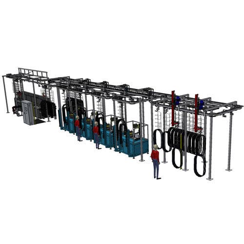 Banc de raboutage automatique - TECNOFIVE S.r.l.