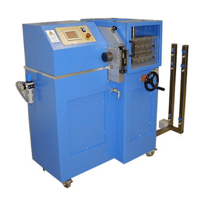 Machine de découpe à lame rotative - TECNOFIVE S.r.l. - pour caoutchouc / de profilés / de blocs