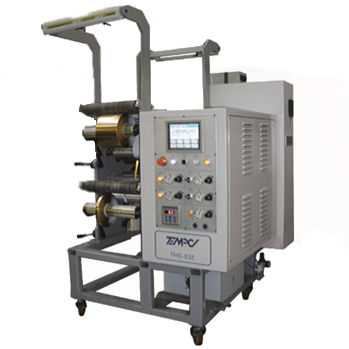 Bobineuse refendeuse compacte - THS 535 - TEMAC - à usage polyvalent / pour l'industrie de l'emballage