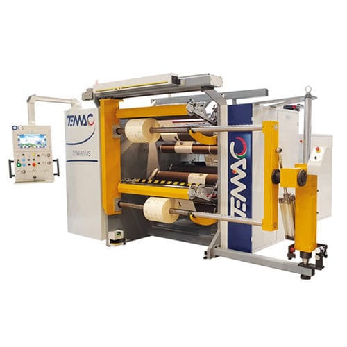 Bobineuse refendeuse automatique - TSW 801 - TEMAC - compacte / réseau