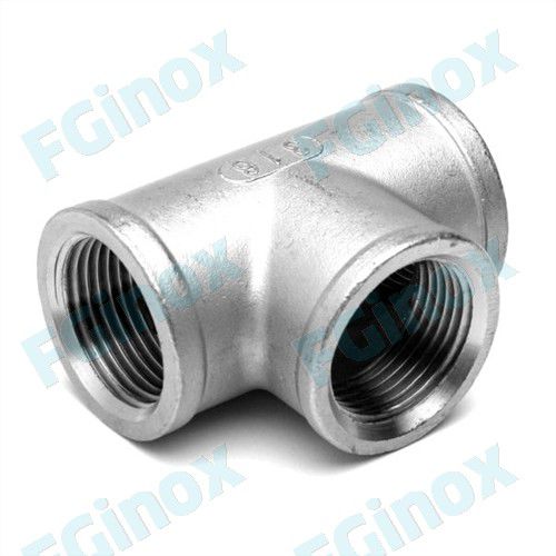 Raccord hydraulique - TE15B - FG INOX - à visser / en T / en acier inoxydable