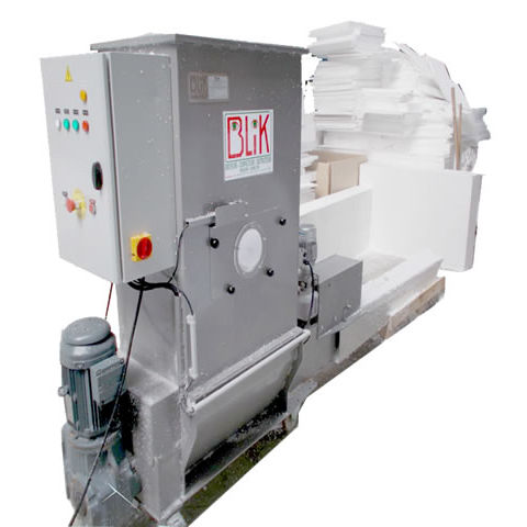 Compacteur de polystyrène - POLY-2000 - BLIK - pour plastique / stationnaire / à chargement par le haut