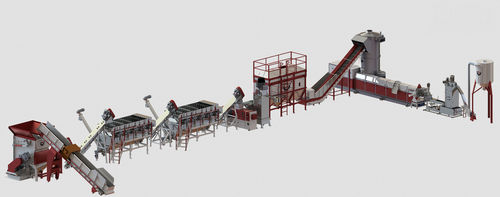 Ligne de recyclage pour film plastique - Üstün is Makina Sanayi Ticaret Ltd. Sti. - PET