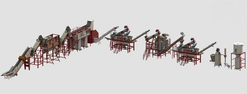 Ligne de lavage de film - Üstün is Makina Sanayi Ticaret Ltd. Sti. - à eau / automatique / pour l'industrie du recyclage