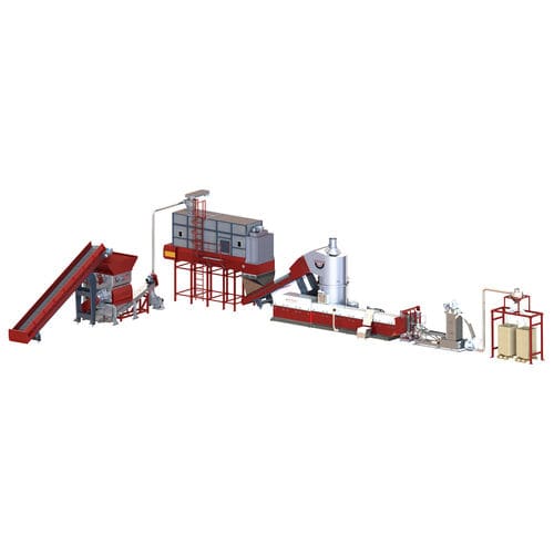Granulateur pour matières plastiques - Üstün is Makina Sanayi Ticaret Ltd. Sti. - en tête sous eau / pour le recyclage / pour la fabrication de granulés en plastique