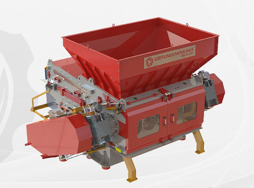Déchiqueteur à 1 arbre - R series - Üstün is Makina Sanayi Ticaret Ltd. Sti. - papier / pour carton / plastique