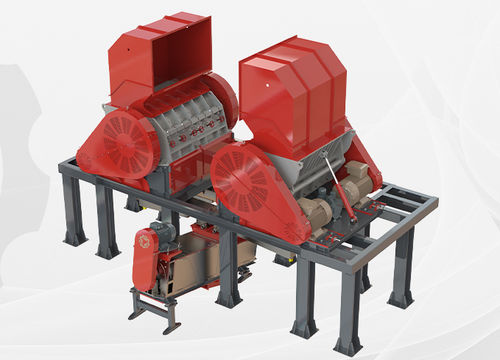 Granulateur à rotor - GRD series - Üstün is Makina Sanayi Ticaret Ltd. Sti. - pour matières plastiques / pour déchets