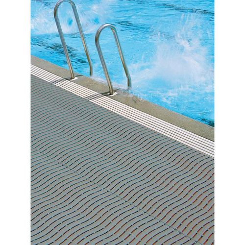 Caillebotis en polyéthylène - SOFT STEP series - IDS - robuste / antidérapant / pour zone humide