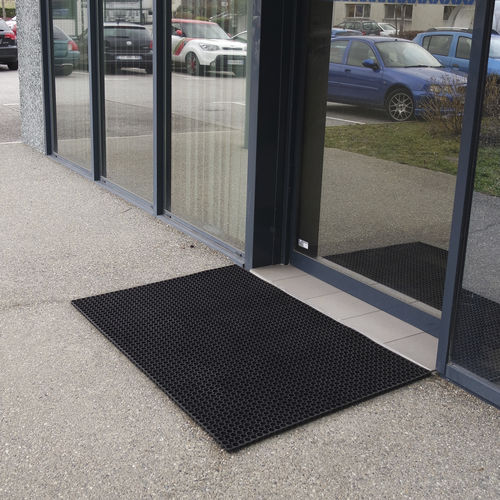 Caillebotis en caoutchouc - M67 - IDS - pour usage intensif / antidérapant / pour zone humide