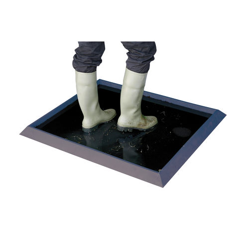 Tapis antidérapant - PEDILUVE - IDS - désinfectant / en caoutchouc / d'entrée