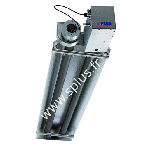 Chauffage radiant à gaz - RBT DA series - S.PLUS - industriel