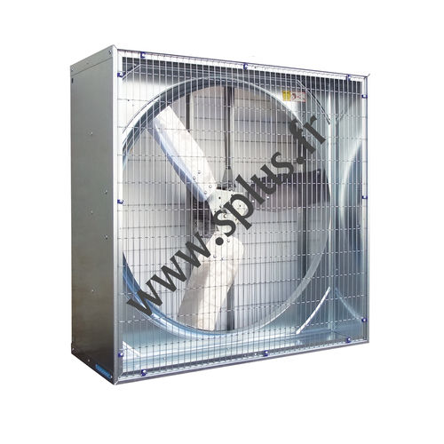 Ventilateur mural - VTC series - S.PLUS - hélicoïde / extracteur / en acier galvanisé