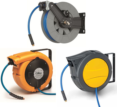 Enrouleur de tuyau - CABLE EQUIPEMENTS - rétractable / pour l'eau / pour air