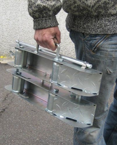Dérouleur pour touret - COMPACT 200 - CABLE EQUIPEMENTS - à rouleaux / portable