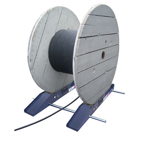 Dérouleur pour touret - POLY2500 - CABLE EQUIPEMENTS - à rouleaux