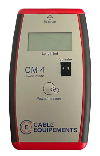 Appareil de mesure de longueur de câble - CM4 - CABLE EQUIPEMENTS - électronique / numérique / pour câble
