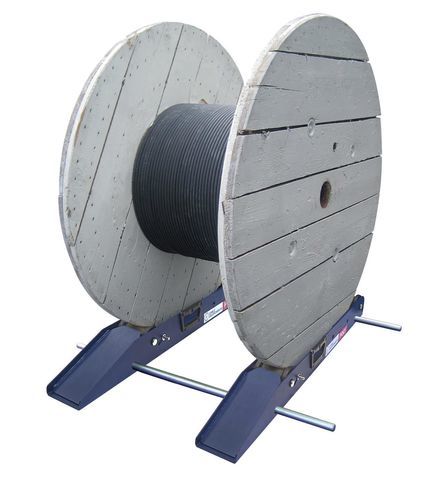 Dérouleur pour touret - POLY 800 - CABLE EQUIPEMENTS