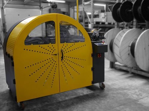 Machine de bobinage de câbles - CABLE EQUIPEMENTS - de tuyau flexible / à moteur électrique / avec système de découpe