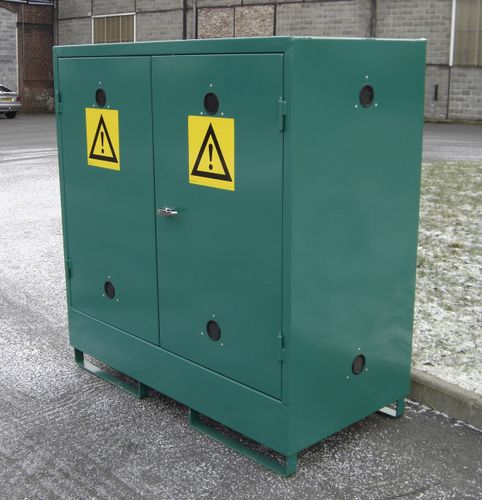 Armoire de stockage - CS5 - MANERGO - au sol / à étagères / à double porte