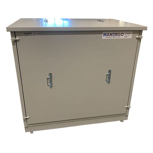 Caisse en métal - MG812-1000-100 -4334 - MANERGO - de stockage / avec couvercle
