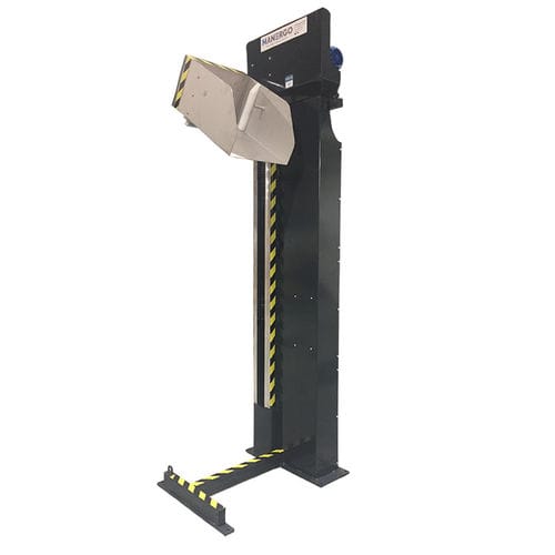 Appareil de levage et de retournement électrique - MER125°005-048-035-2200SP-4398 - MANERGO - à colonnes / en acier inoxydable / pour caisses