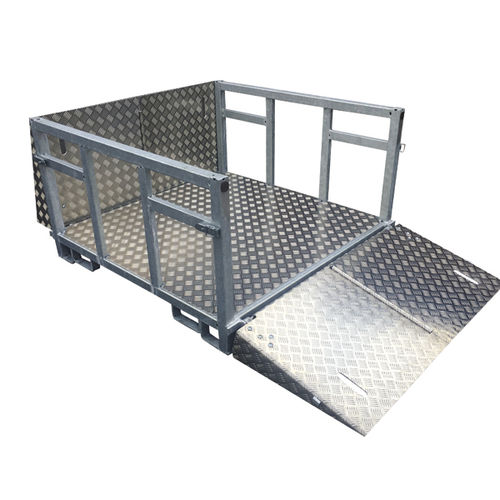 Praticable pour le stockage des matériaux en vrac - MPSP - MANERGO - de transport / sur mesure / gerbable