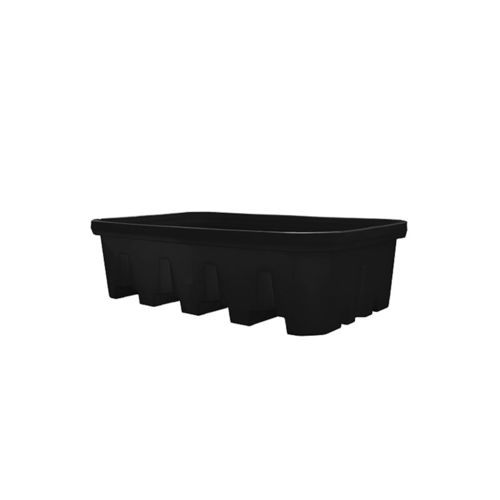 Bac de rétention pour fûts - BPSRJ2165/1000 - MANERGO - multiusage / pour rayonnage / LLDPE