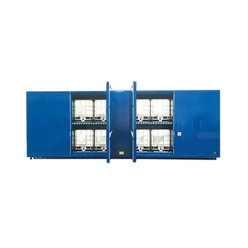 Conteneur IBC en acier - REI120 - MANERGO - pour liquides / de produit chimique / pour produits dangereux