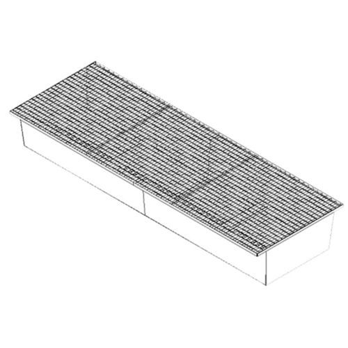 Bac de rétention pour conteneur IBC - BARS3560/1656 - MANERGO - pour fûts / multiusage / pour rayonnage